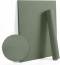 Dimoon 78.7"x15.7" Leaf Green Peel and Stick Wallpaper Green Leaf Thicken Waterproof Contact Paper Solid Grey Green Gray Wall Paper Self Adhesive Wallpaper Removable Shelf Drawer Liner Vinyl Roll