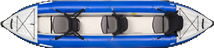 The 420x Explorer Inflatable Kayak - Pro Carbon Package