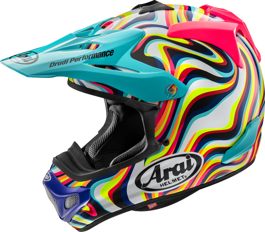 ARAI HELMETS, Arai Helmets VX-Pro4 Stream Pink Helmet - Large by Arai Helmets Part 0110-8883