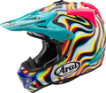 ARAI HELMETS, Arai Helmets VX-Pro4 Stream Pink Helmet - Large by Arai Helmets Part 0110-8883