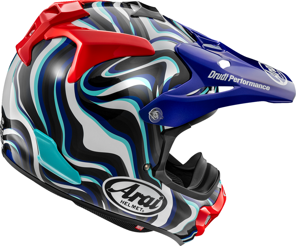 ARAI HELMETS, Arai Helmets VX-Pro4 Stream Helmet - Blue Small (Part Number 0110-8876)