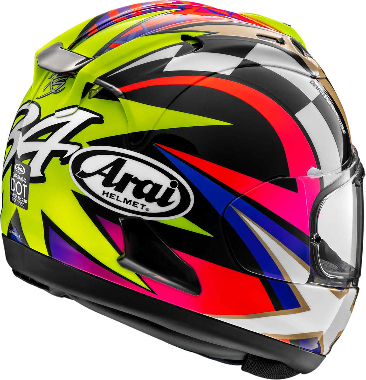 ARAI HELMETS, ARAI HELMETS Corsair-X Schwantz 30th Anniversary Helmet - Small, Part 0101-17588