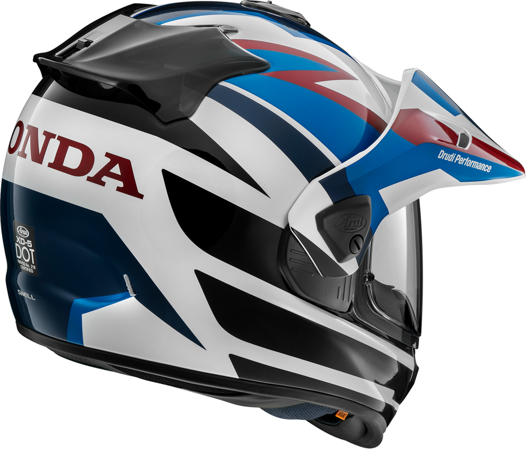 ARAI HELMETS, ARAI HELMETS XD-5 Helmet for Honda Africa Twin - Blue, Small (Part No. 0140-0502)