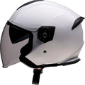 Z1R, Z1R Road Maxx 2.0 Helmet - White Large with Impact-Absorbing EPS and Sun Visor