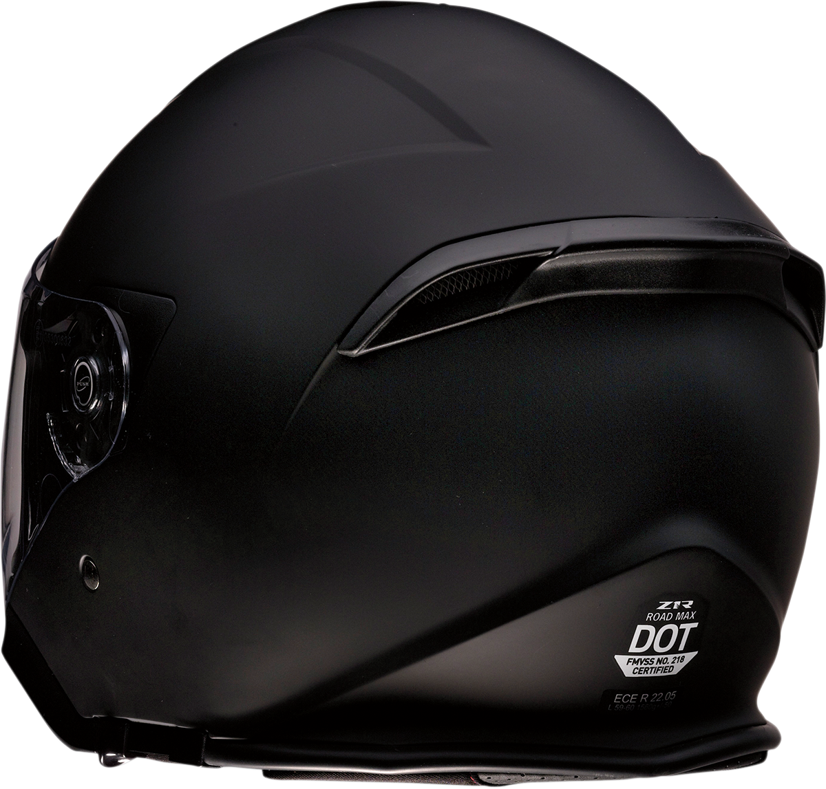 Z1R, Z1R Road Maxx 2.0 Helmet in Flat Black (Part Number 0104-3366) - Extra Large