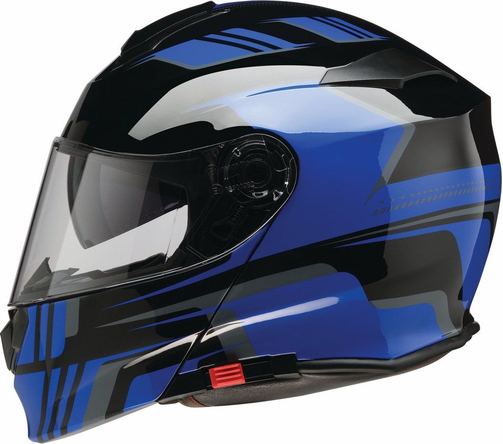 Z1R, Z1R Solaris 2.0 Modular Helmet Slater Blue Medium - Adjustable Ventilation and Comfort Features