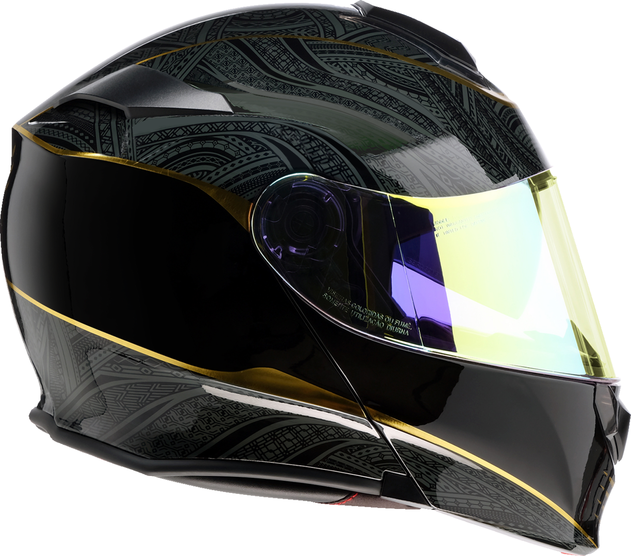 Z1R, Z1R Solaris 2.0 Modular Helmet - Notorious Black XL (Part Number 0101-16143)