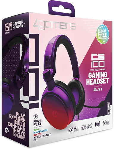 4gamers Uni C6-100 Gaming Hdst - 4gamers Uni C6-100 Gaming Hdst - Game Accessories