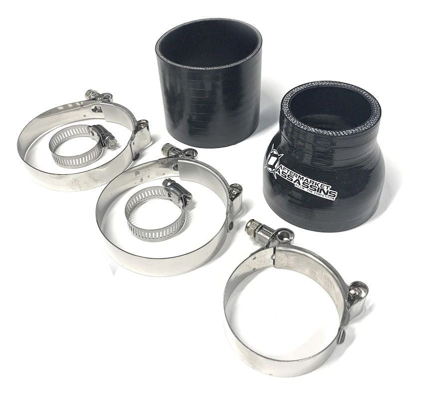 Aftermarket Assassins Post-Airbox to Turbo High Flow Intake w/ Catch Can for 2020+ RZR Pro XP/Turbo R