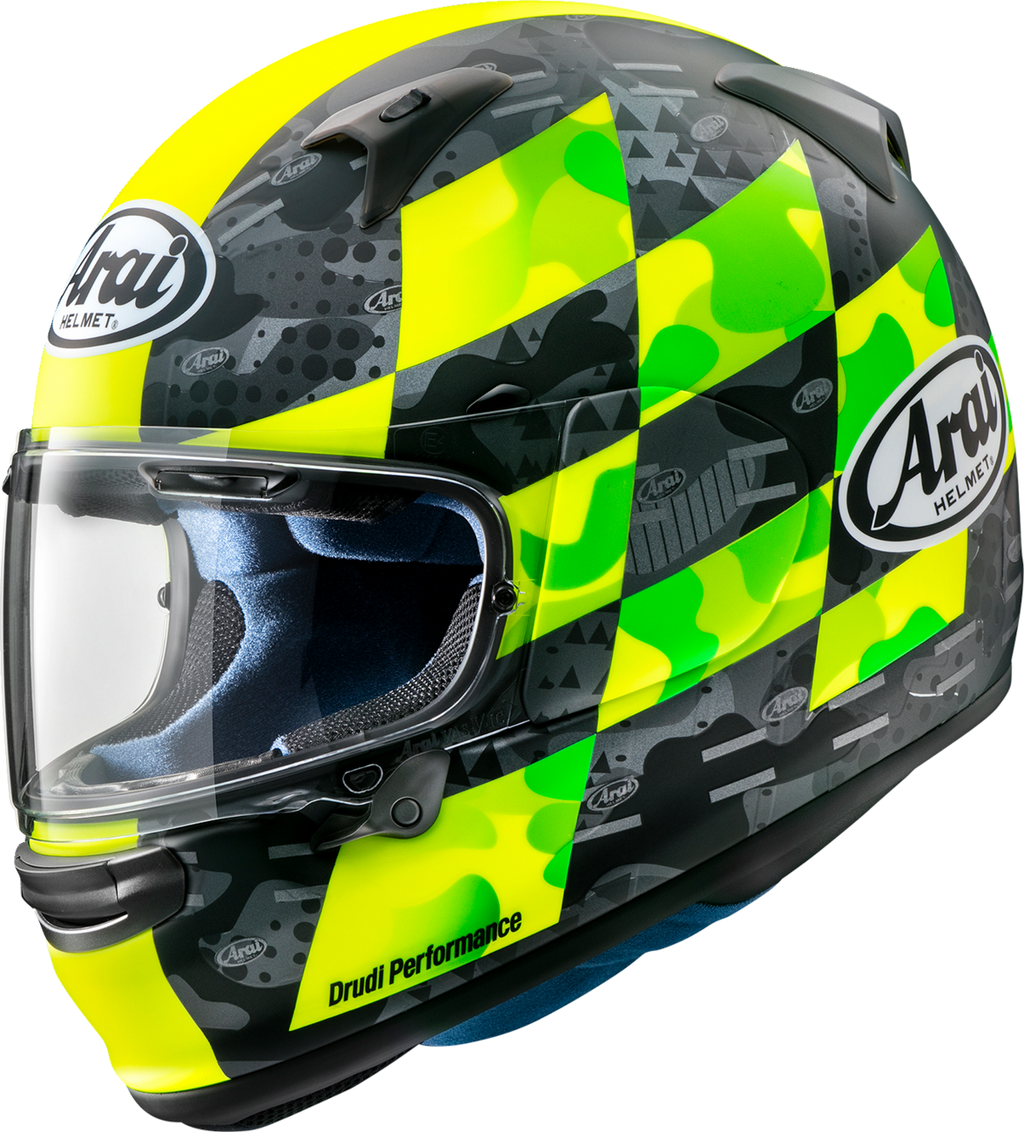 ARAI HELMETS, Arai Helmets Regent-X Helmet - Patch - Yellow - Large 0101-17554