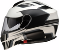 Z1R, Z1R Solaris 2.0 Modular Helmet - Slater White 3XL - Adjustable Ventilation & Drop-down Sun Visor