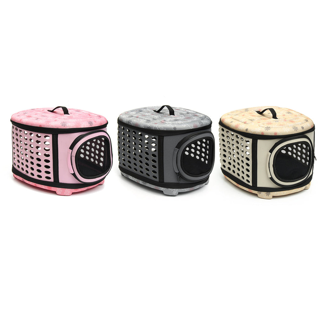 Foldable Pet Dog Cat Puppy Handbag Carrier Cage