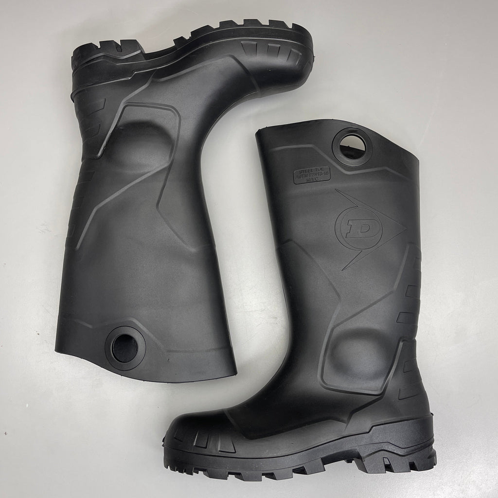 DUNLOP Steel Toe Safety Boots Waterproof Black Sz M 14 W 16 #86776