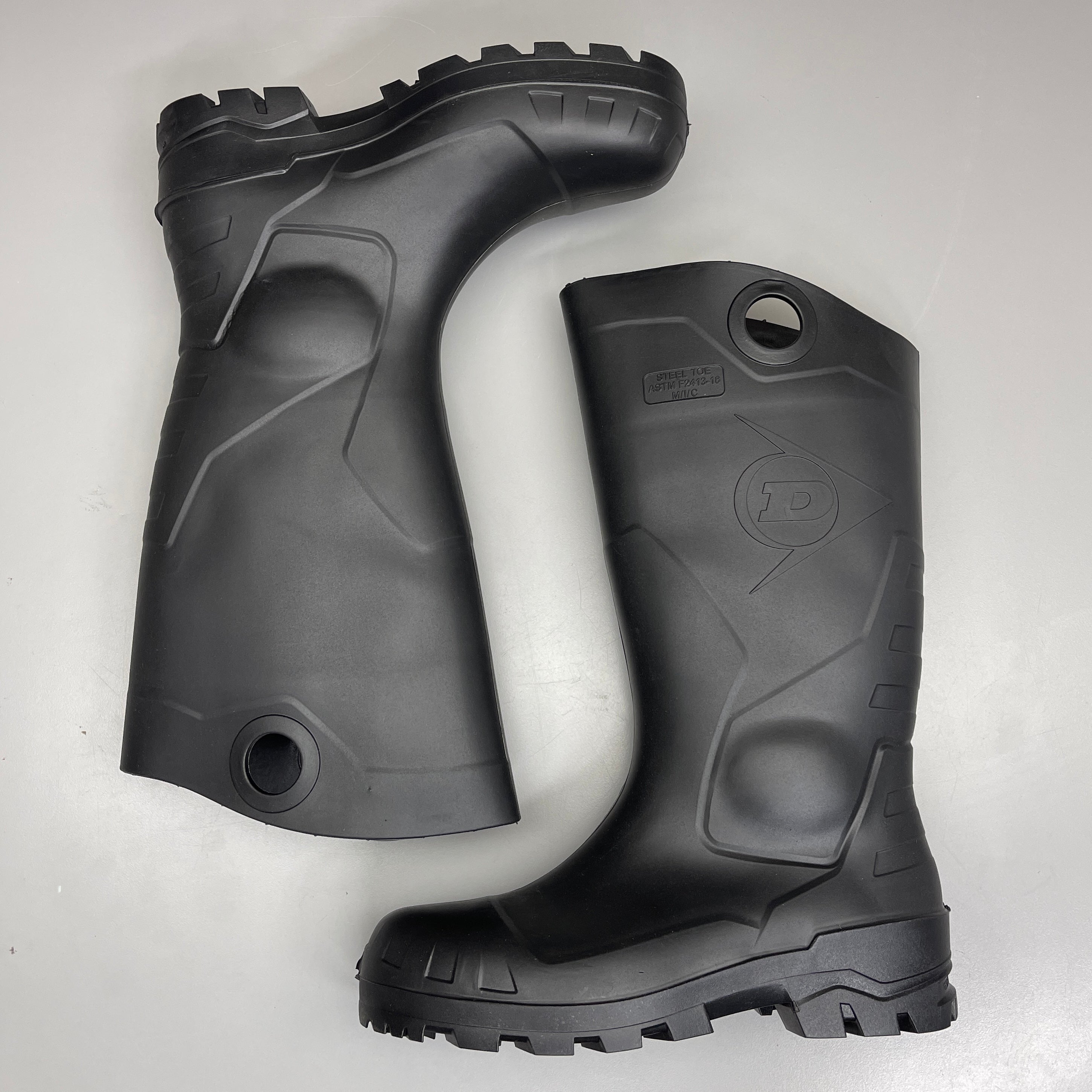 DUNLOP Steel Toe Safety Boots Waterproof Black Sz M 14 W 16 #86776