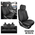 Umbrauto Truck Seat Covers for Silverado/Sierra,Black