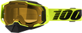 100% Armega Snow Goggles - Nuclear Citrus - Yellow 50007-00003