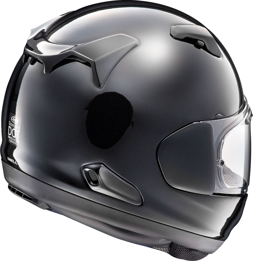 ARAI HELMETS, Arai Helmets Quantum-X Diamond Black Helmet - Medium (Part Number 0101-18171)