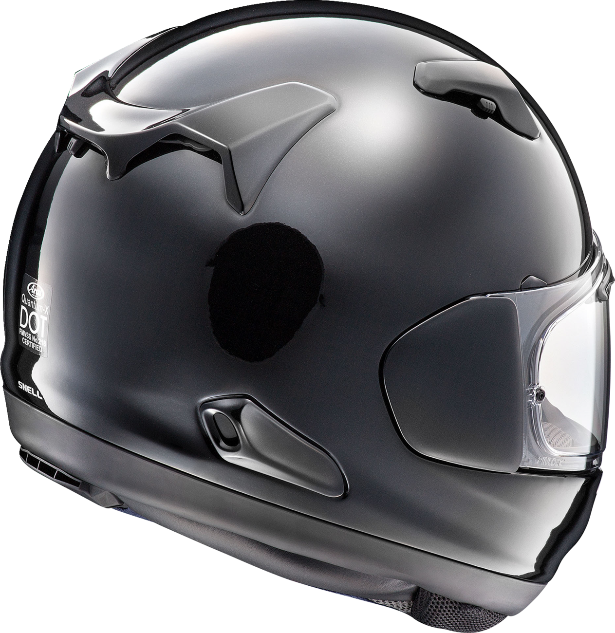 ARAI HELMETS, Arai Helmets Quantum-X Diamond Black Helmet - Medium (Part Number 0101-18171)