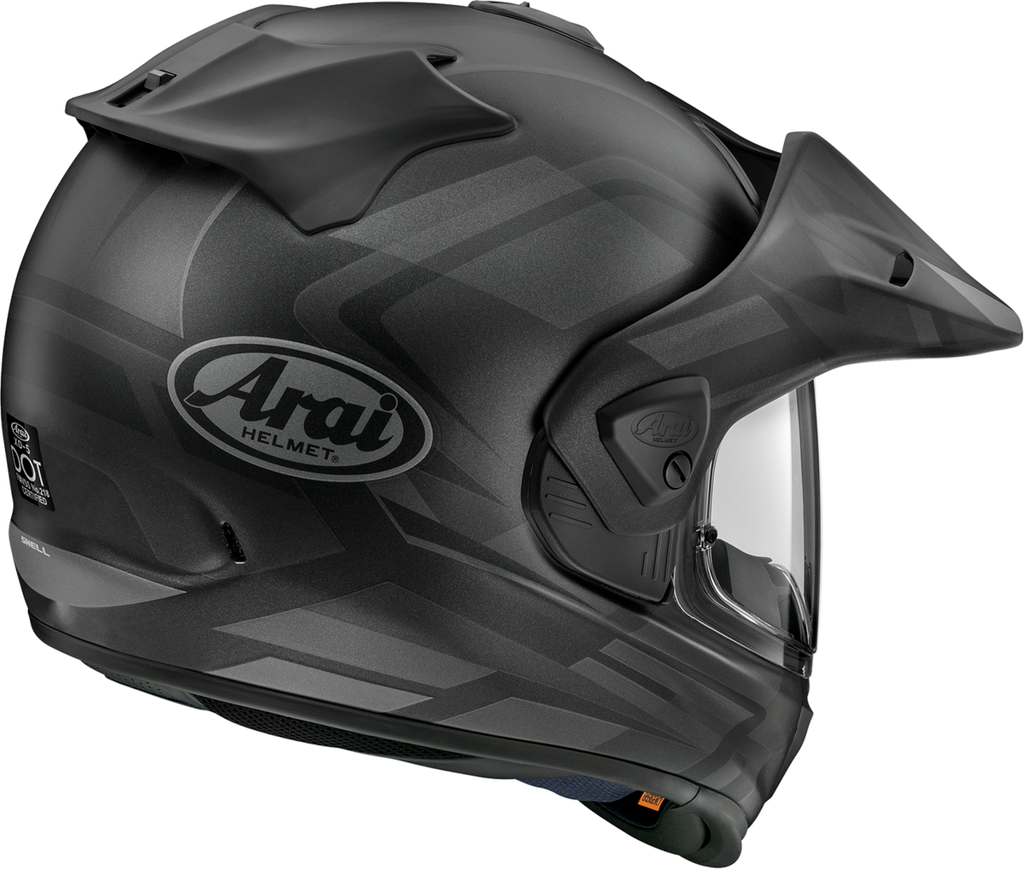 ARAI HELMETS, ARAI HELMETS XD-5 Discovery Helmet - Black Frost, Medium (Part Number 0140-0442)
