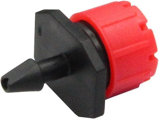 Penta Angel 50/100/200 Pcs Adjustable Irrigation Sprinklers Watering Drippers Sprinklers Emitter Drip System On 1/4" Barb (50)