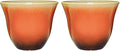 Classic Home and Garden Honeysuckle Resin Flower Pot Planter, Tequila Sunrise, 15" (Pack of 2)