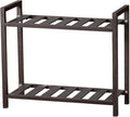 Versatile Indoor/Outdoor Plant Stand – High-Strength Aluminum with 300 LBS Load Capacity - Ideal Decor for Patios, Gardens, Living Rooms | L25.5 x W11.8 x H22 inches