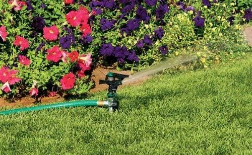 Orbit 3 Pack 1/2 Inch Plastic Impact Sprinkler Head for Lawn Watering
