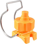 uxcell Spray Nozzle, 2" Adjustable Ball Flat Fan Full Cone Clamp Clip Nozzle Watering Irrigation