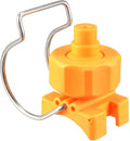 uxcell Spray Nozzle, 1-1/2" Adjustable Ball Flat Fan Full Cone Clamp Clip Nozzle Watering Irrigation