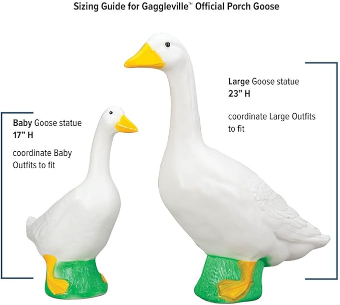 Fox Valley Traders Hawaiian Goose Outfit by GagglevilleTM, Fits Large 23" H Statue