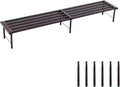 Metal Plant Stand, Rust-proof Aluminum Flower Pot Stand, Plants Display Stands Decoration Racks for Living Room Balconies and Gardens (120 Ebony)