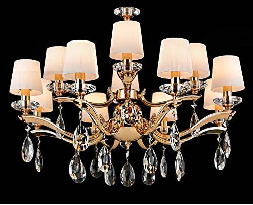 Fushing 20Pcs Chandelier Crystals, Clear Teardrop Crystal Chandelier Pendants Parts Beads, Hanging Crystals for Chandeliers (76mm, Clear)