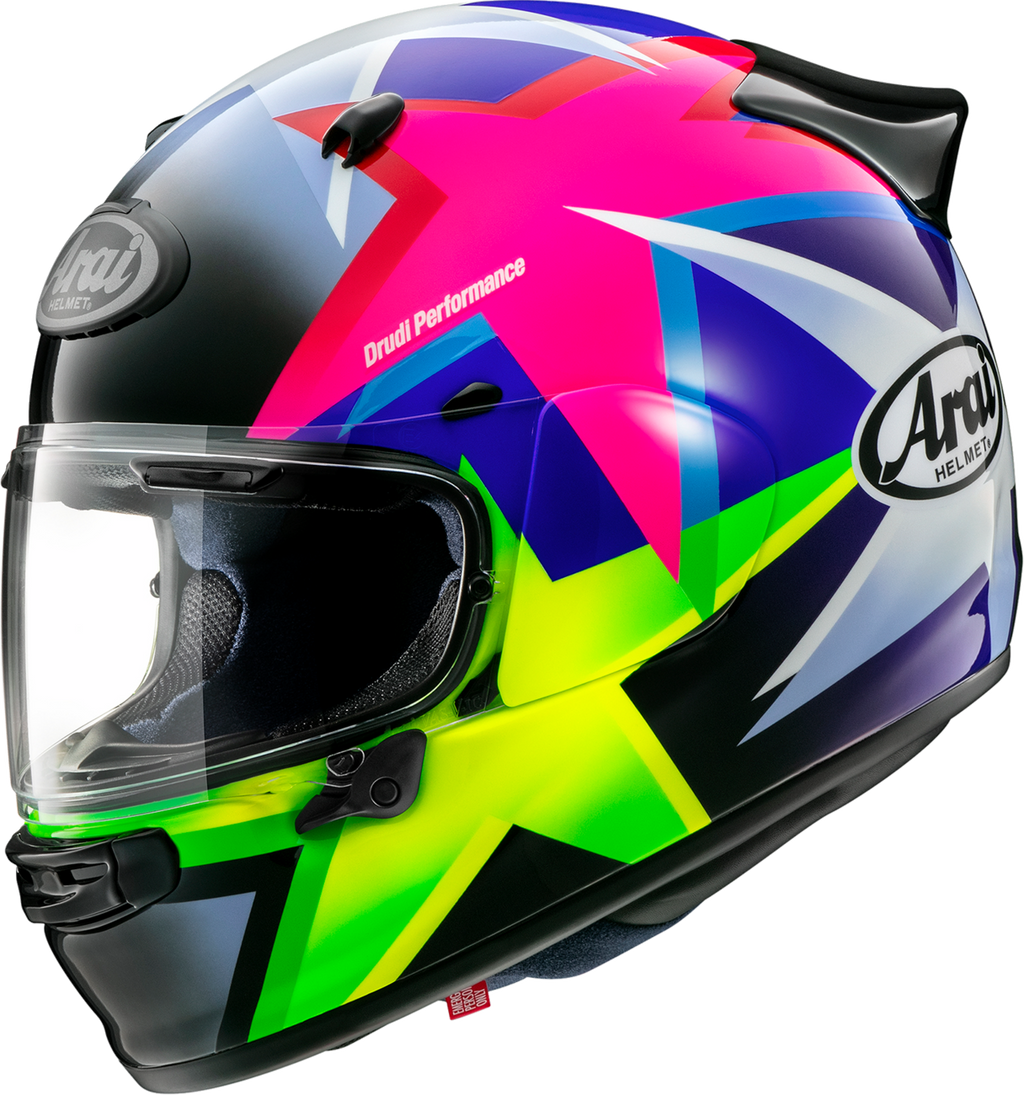 ARAI HELMETS, ARAI HELMETS Contour-X Star Helmet 2XL with Advanced Ventilation and Aerodynamic Features