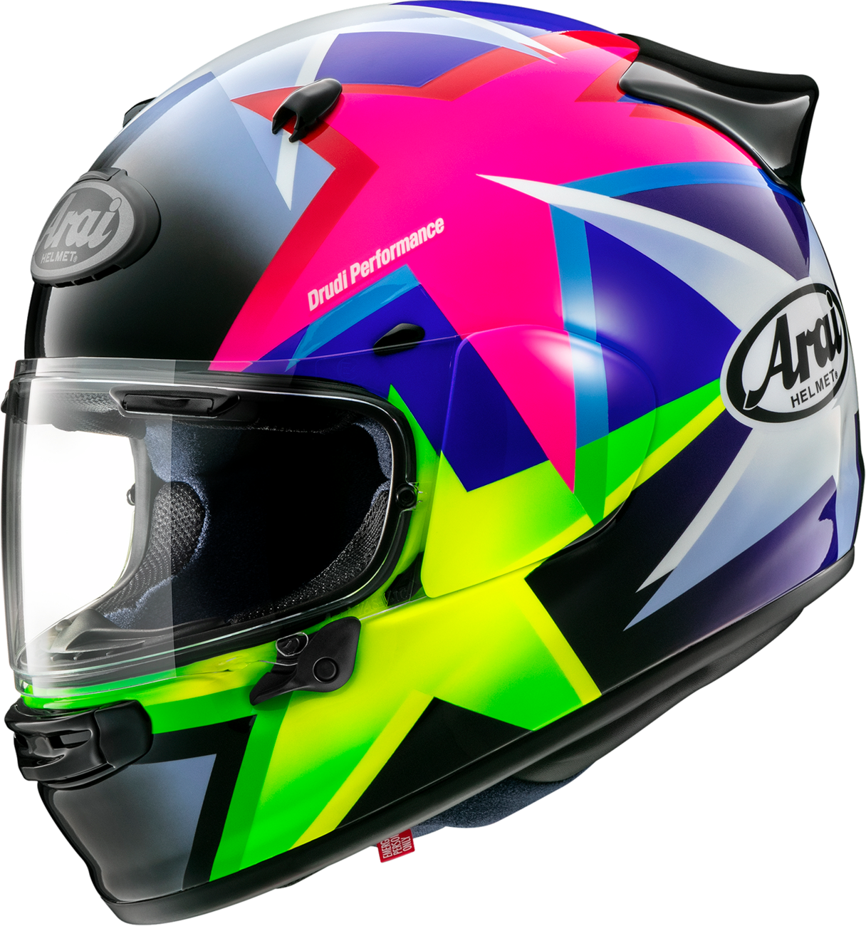 ARAI HELMETS, ARAI HELMETS Contour-X Star Helmet 2XL with Advanced Ventilation and Aerodynamic Features