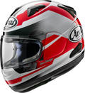 ARAI HELMETS, ARAI HELMETS Quantum-X Steel Helmet with VAS-MV Shield – Red, Medium