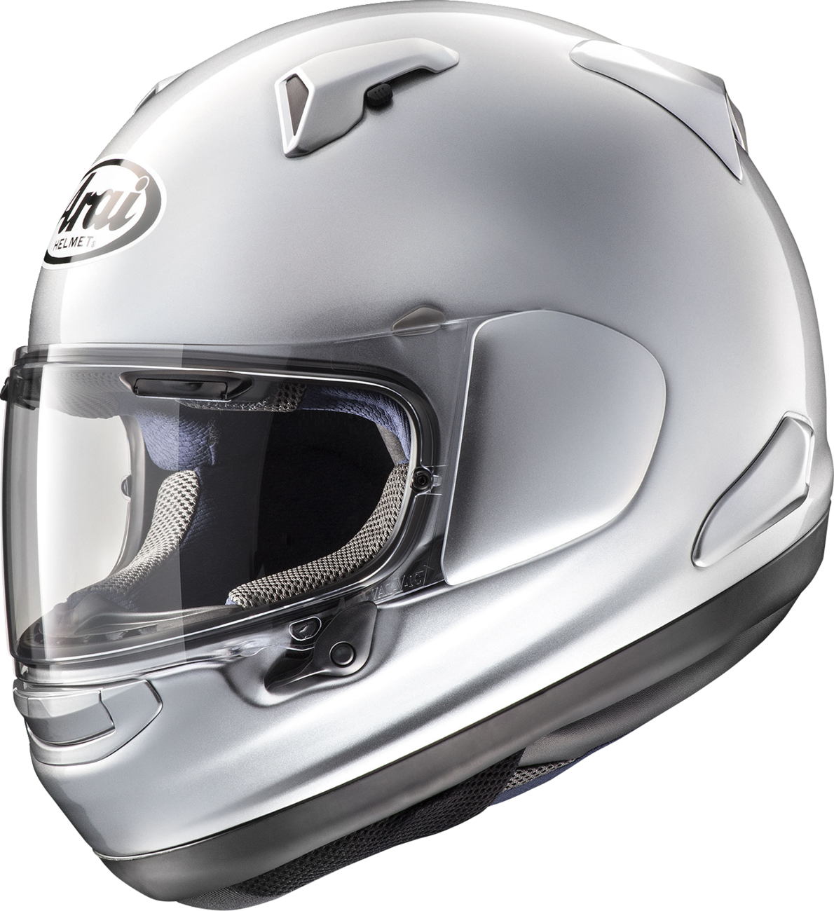 ARAI HELMETS, Arai Helmets Signet-X Helmet with VAS Shield System – Aluminum Silver, Large (Part No. 0101-18190)