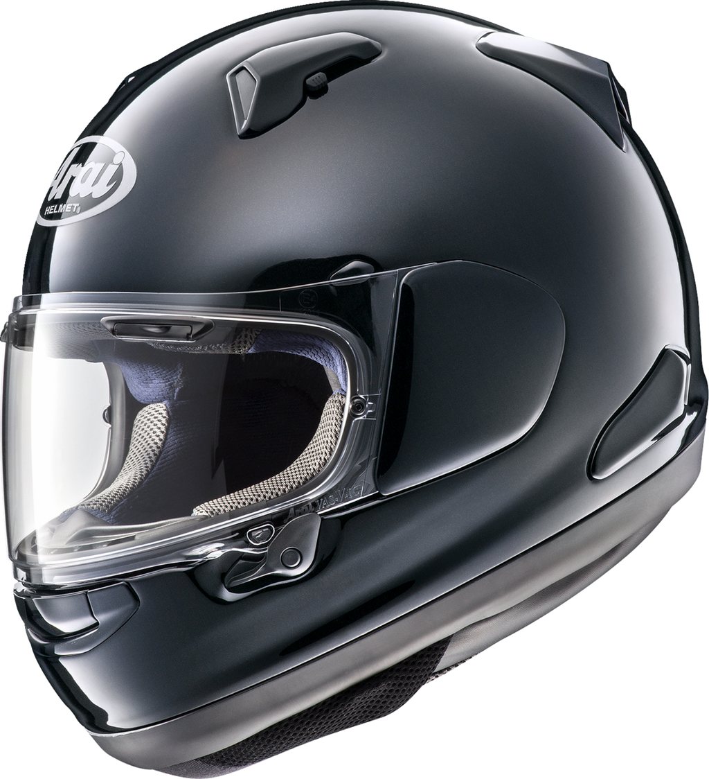 ARAI HELMETS, ARAI HELMETS Quantum-X Pearl Black Helmet - Size Large (Part #0101-17537)