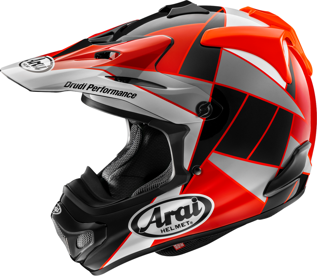 ARAI HELMETS, ARAI Helmets VX-Pro4 Fragment Red Helmet - Large (Part Number 0110-9524)