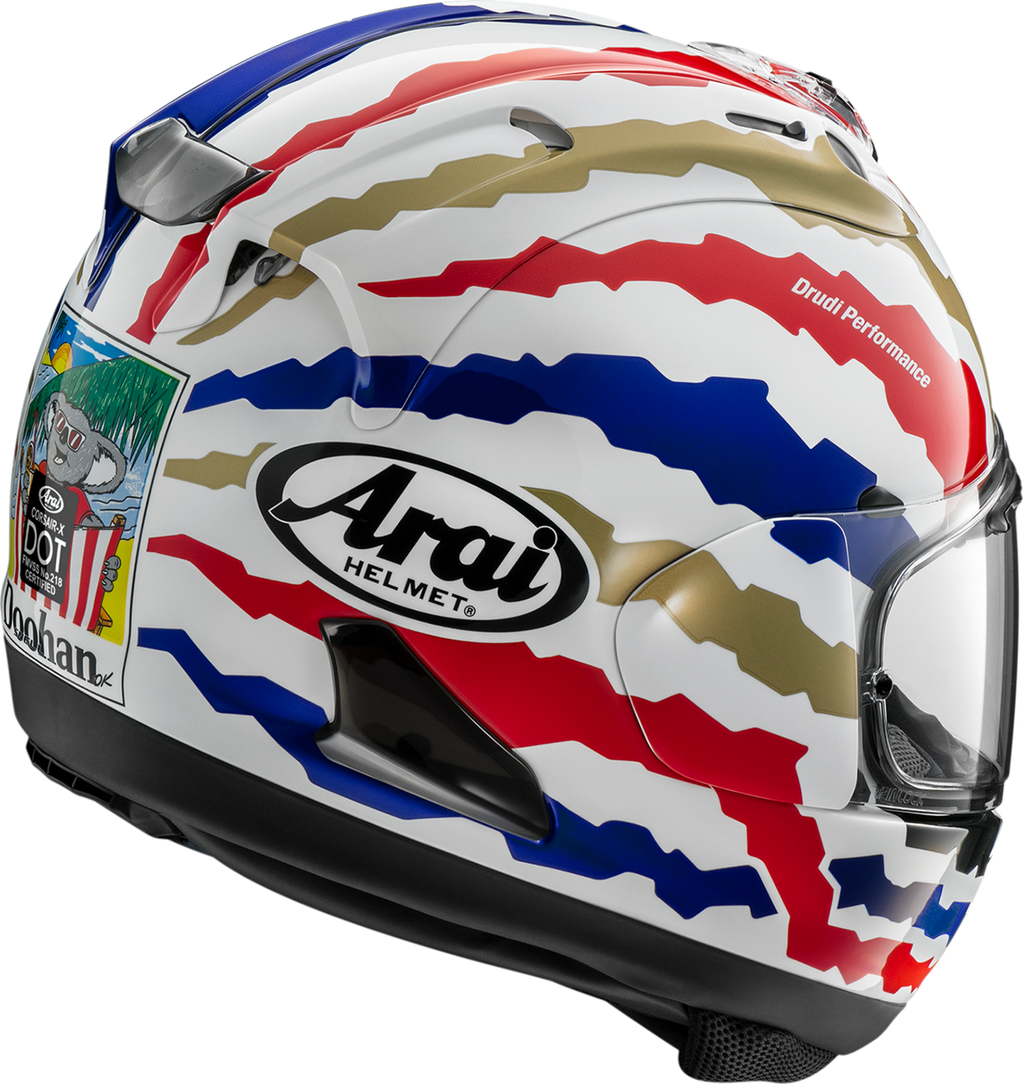 ARAI HELMETS, ARAI HELMETS Corsair-X Doohan Restyle Helmet Large 0101-18545