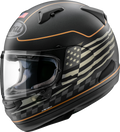 ARAI HELMETS, Arai Helmets Signet-X US Flag Black Frost Helmet - XL (Part Number 0101-18521)