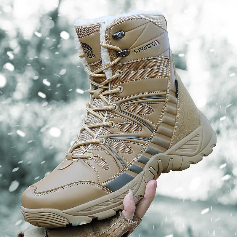 Anti Slip Tactical Combat Boots for Special Forces - High Top Design