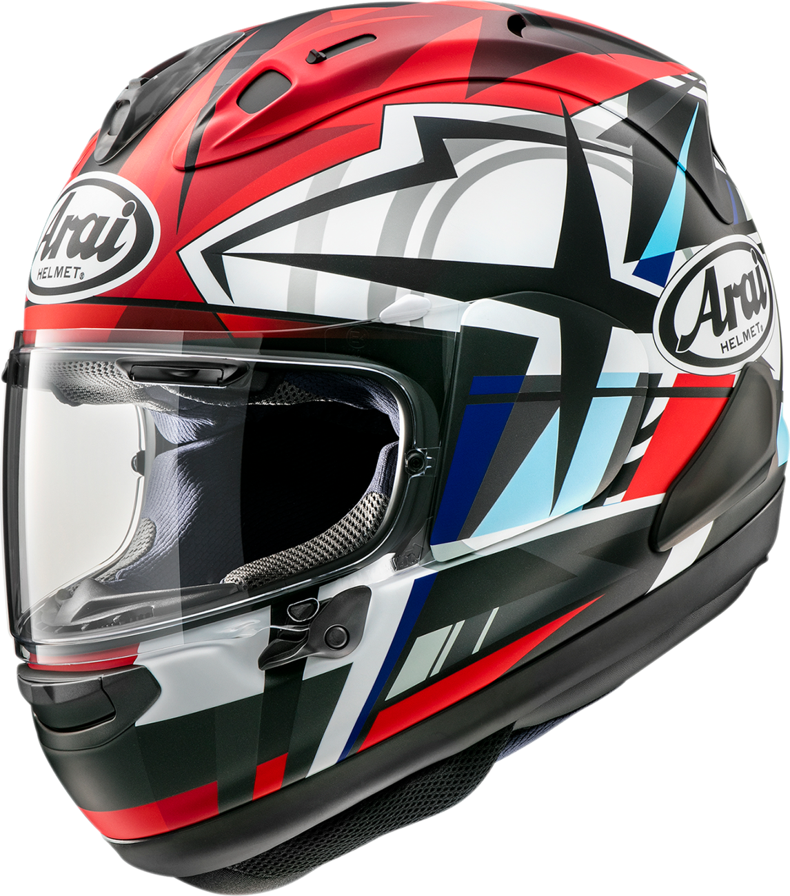 ARAI HELMETS, ARAI Helmets Corsair-X Takumi XL Motorcycle Helmet with VAS Shield Mechanism and Advanced Ventilation