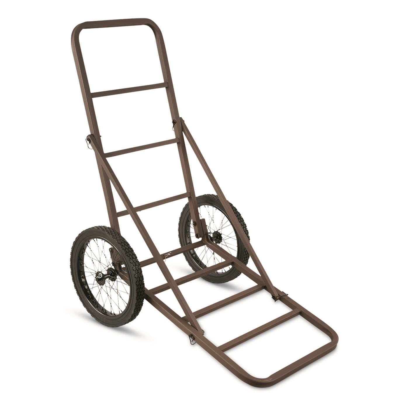 Guide Gear Deluxe Deer Cart Game Hauler Hunting Gear Accessories with Big Wheels
