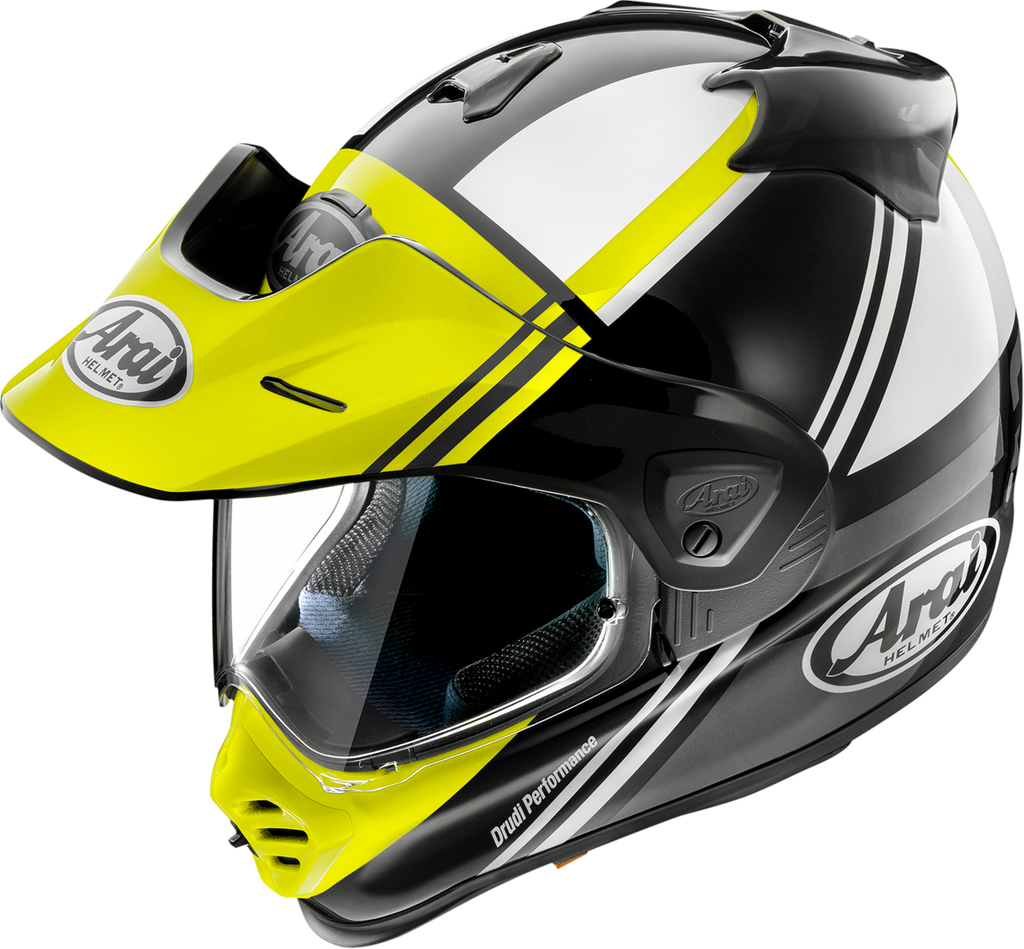 ARAI HELMETS, Arai Helmets XD-5 Cosmic Yellow Helmet - Small by Arai Helmets, Part Number 0140-0490