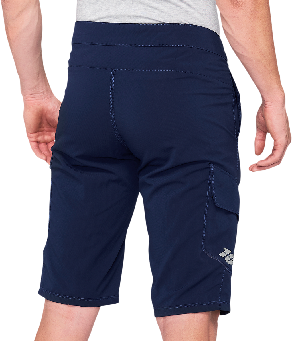 100% Ridecamp Shorts - Navy - US 36 40029-00025