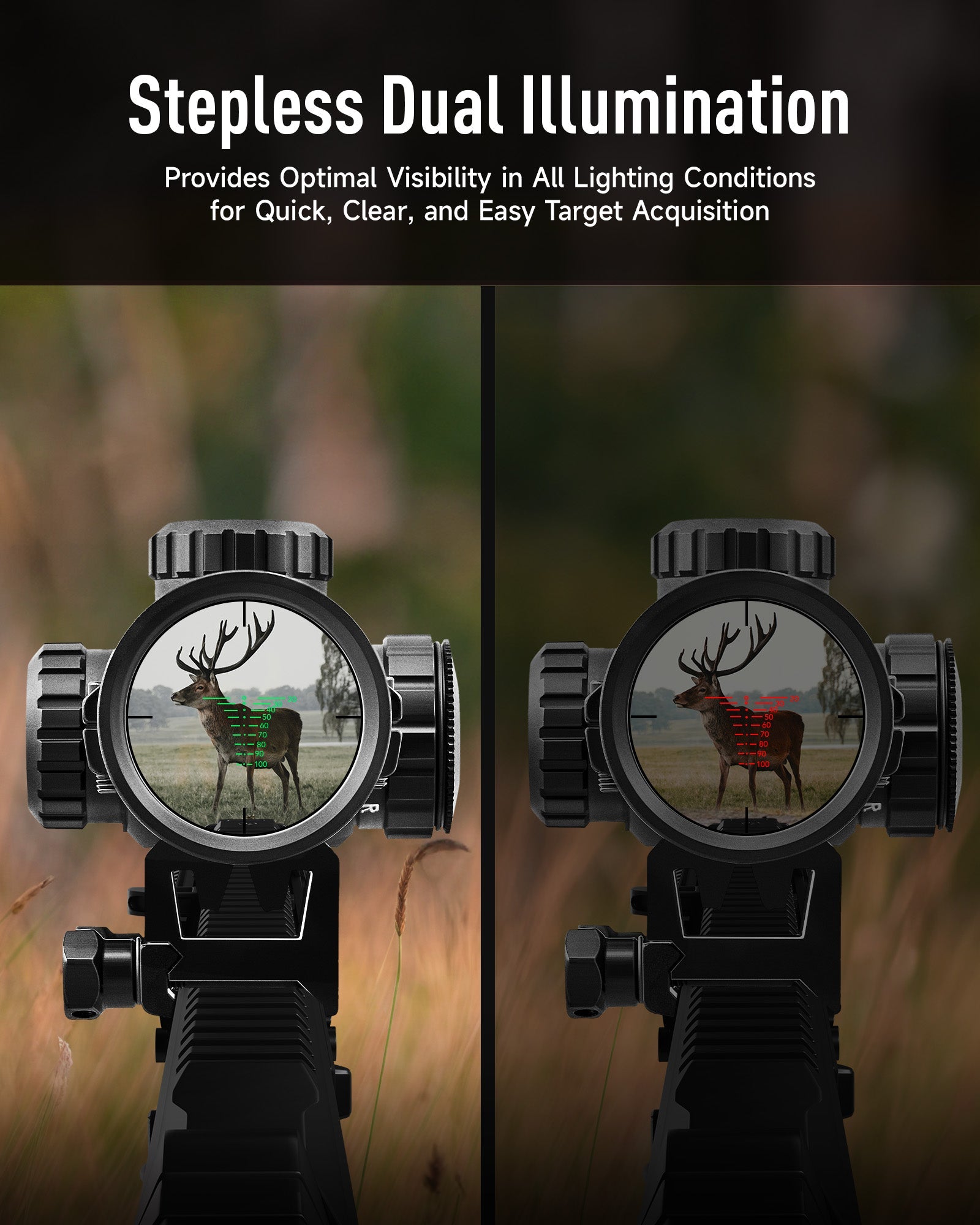 Pinty 1.5-4.5x32 Crossbow Optics SFP Hunting Scope