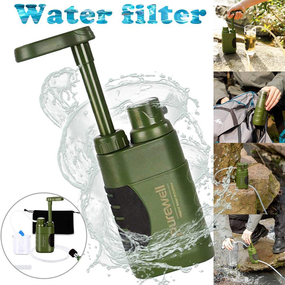 Multi-Stage Emergency Water Filter for Safe Drinking Water