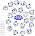 Crystalsuncatcher 20Pcs 1.75 inch/40mm Clear Crystal Ball Prism Pendant Suncatcher for Feng Shui/Divination or Wedding/Home/Office Decoration