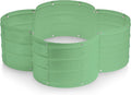 Galvanized Raised Garden Beds Outdoor // 3×3×1 ft Planter Raised Beds for Gardening, Vegetables, Flowers // Large Metal Garden Box (Light Green) // Patented Tool-Free Design