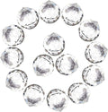 MerryNine 30mm/1.18" 15 Pack Crystal Ball Prism Sun Shine Catcher Rainbow Pendants Maker, Hanging Crystals Prisms for Windows, for Feng Shui, for Gift (Clear)